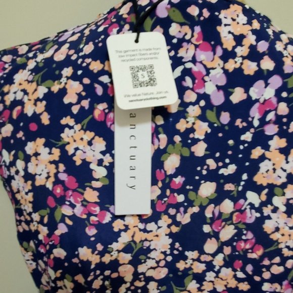 Sanctuary Floral Wrap Dress Size M - Picture 14 of 14